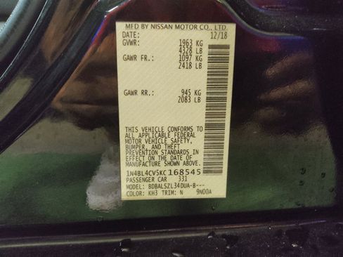 Used 2019 Nissan Altima 2.5 SR FWD image 33