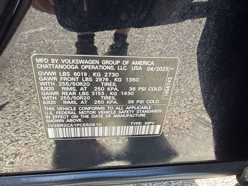 Used 2023 Volkswagen Atlas SEL AWD/4WD image 29