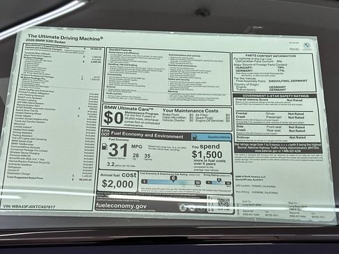 New 2026 BMW 530i w/ M Sport Package image 29