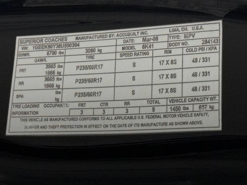 Used 2008 Cadillac DTS Limousine FWD image 92
