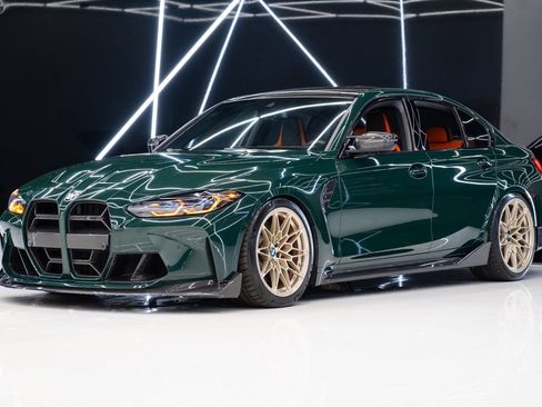 Used 2024 BMW M3 w/ M Carbon Exterior Package RWD image 3