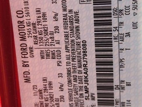 Used 2024 Lincoln Nautilus Reserve image 16