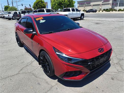 Used 2022 Hyundai Elantra N Line w/ Preferred Accessory Package FWD image 2