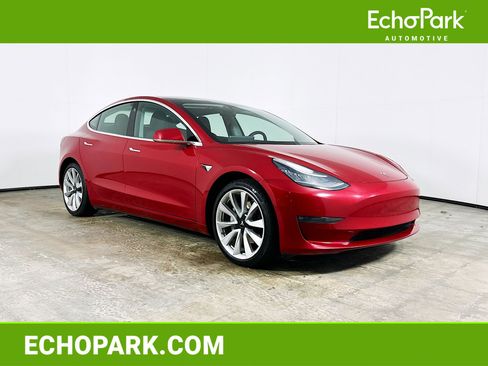 Used 2020 Tesla Model 3 Long Range AWD/4WD image 1