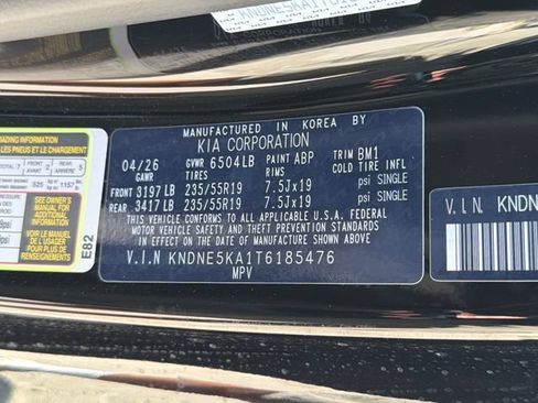 New 2026 Kia Carnival SX Prestige FWD image 26