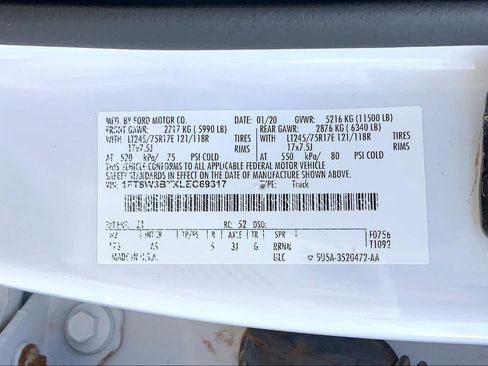 Used 2020 Ford F350 XL w/ Power Equipment Group image 36