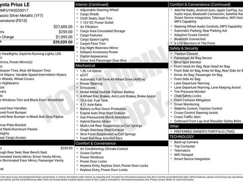 Used 2022 Toyota Prius LE image 7