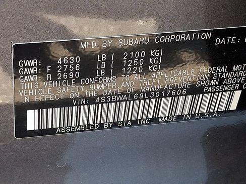Used 2020 Subaru Legacy Limited w/ Popular Package #3 AWD/4WD image 28