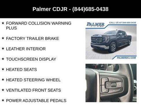 Used 2025 GMC Sierra 1500 SLT w/ SLT Premium Plus Package AWD/4WD image 12
