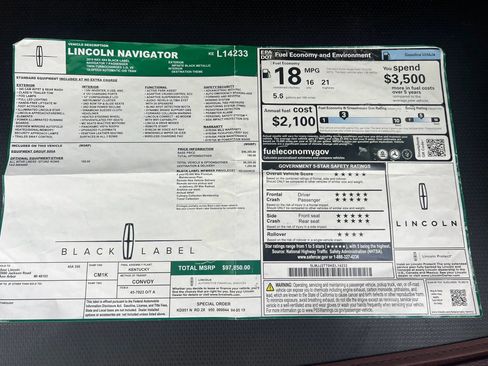 Used 2019 Lincoln Navigator Black Label AWD/4WD image 32