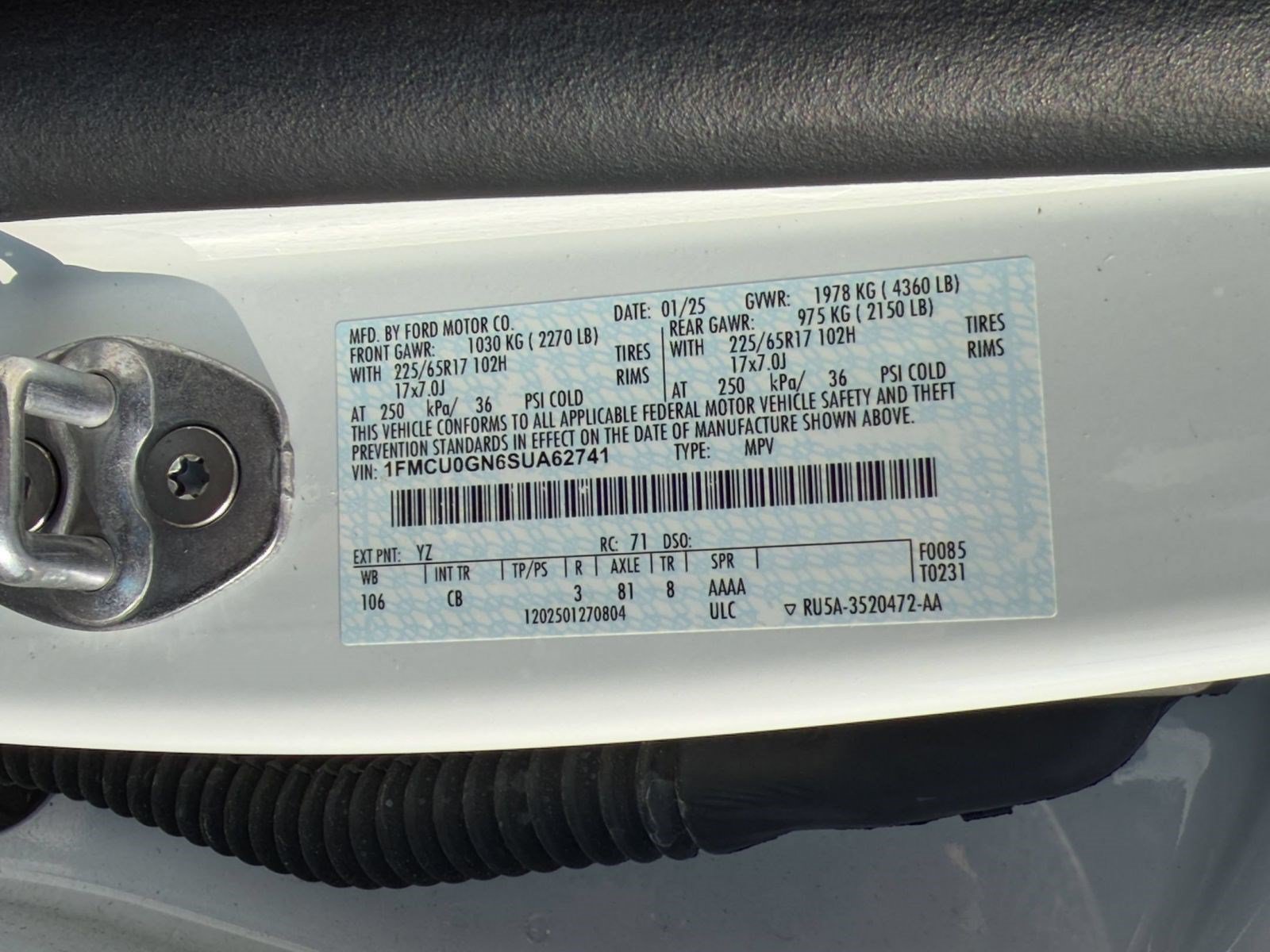 Used 2025 Ford Escape Active FWD image 29
