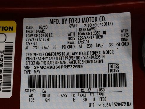 Certified 2023 Ford Bronco Sport Big Bend image 33