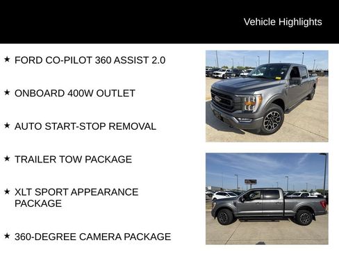 Used 2023 Ford F150 XLT w/ Equipment Group 302A High AWD/4WD image 5