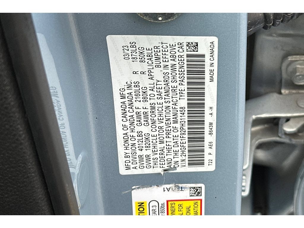 Used 2023 Honda Civic Touring image 34