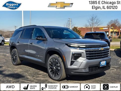 New 2026 Chevrolet Traverse LT w/ Sun and Wheel Package AWD/4WD image 1