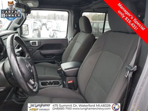 Used 2021 Jeep Wrangler Unlimited Sport AWD/4WD image 20