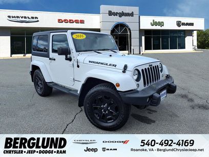 Used 2016 Jeep Wrangler Sahara