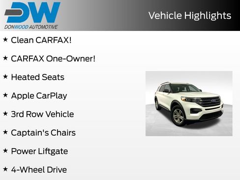 Used 2021 Ford Explorer XLT w/ Class III Trailer Tow Package AWD/4WD image 3