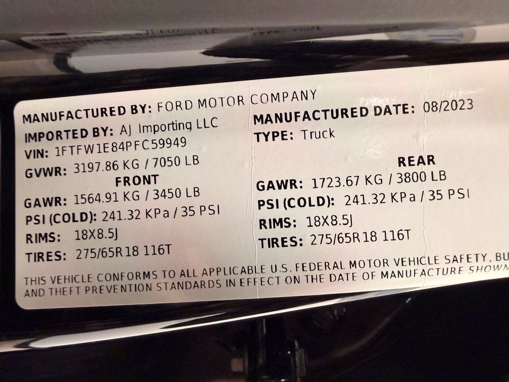 Used 2023 Ford F150 XLT w/ Equipment Group 302A High AWD/4WD image 58