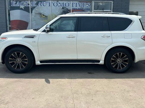 Used 2019 Nissan Armada Platinum w/ Captain's Chairs Package AWD/4WD image 5