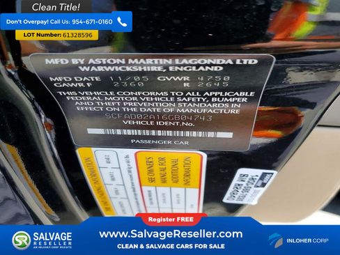 Used 2006 Aston Martin DB9 Volante RWD image 16