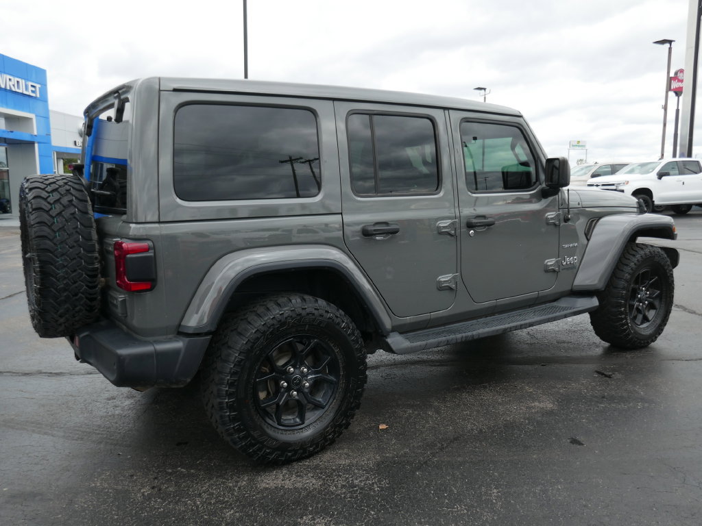 Used 2020 Jeep Wrangler Unlimited Sahara AWD/4WD image 5