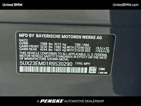 Used 2024 BMW X7 xDrive40i w/ Executive Package AWD/4WD image 15