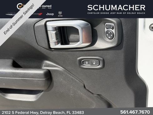 Used 2022 Jeep Wrangler Unlimited Sport w/ Sun And Sound Package AWD/4WD image 25