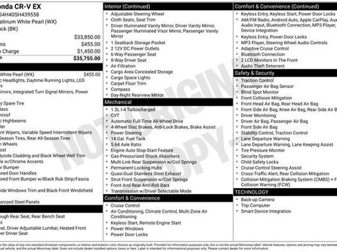 Used 2025 Honda CR-V EX image 43