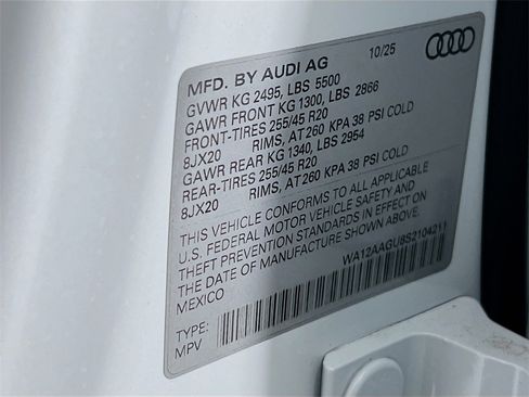 New 2025 Audi Q5 2.0T Premium Plus image 32