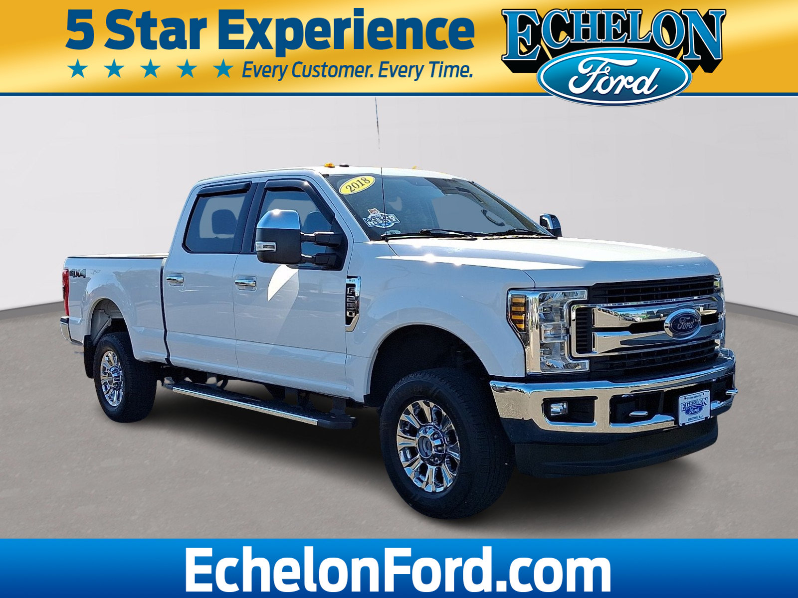 Certified 2018 Ford F250 XLT w/ XLT Premium Package AWD/4WD image 1