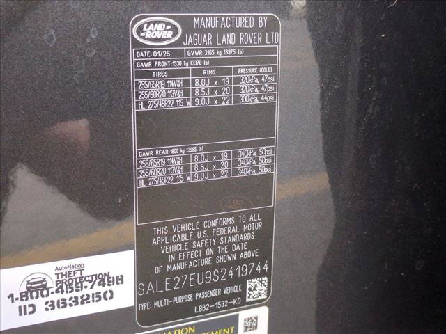 Certified 2025 Land Rover Defender 110 X-Dynamic SE AWD/4WD image 26