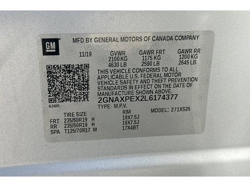 Used 2020 Chevrolet Equinox Premier w/ Premier Redline Edition FWD image 29