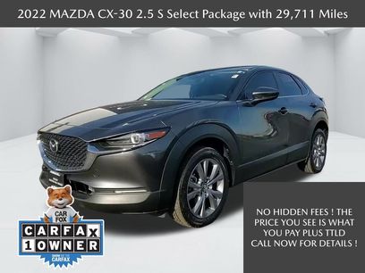 Certified 2022 MAZDA CX-30 AWD 2.5 S w/ Select Package
