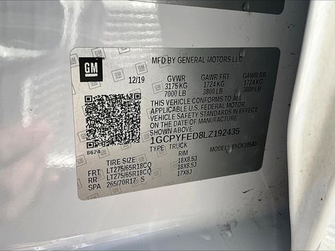 Used 2020 Chevrolet Silverado 1500 LT Trail Boss image 12