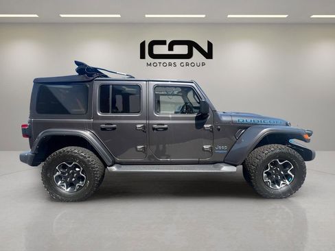 Used 2022 Jeep Wrangler Unlimited Rubicon 4xe w/ Cold Weather Group image 8