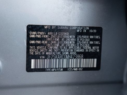 Used 2021 Subaru Forester Sport w/ Popular Package #2 AWD/4WD image 34