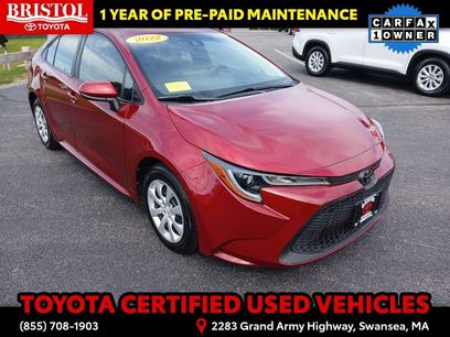 Certified 2022 Toyota Corolla LE