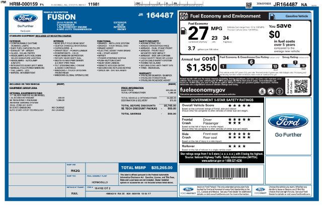 Used 2018 Ford Fusion SE w/ Fusion SE Technology Package FWD image 12