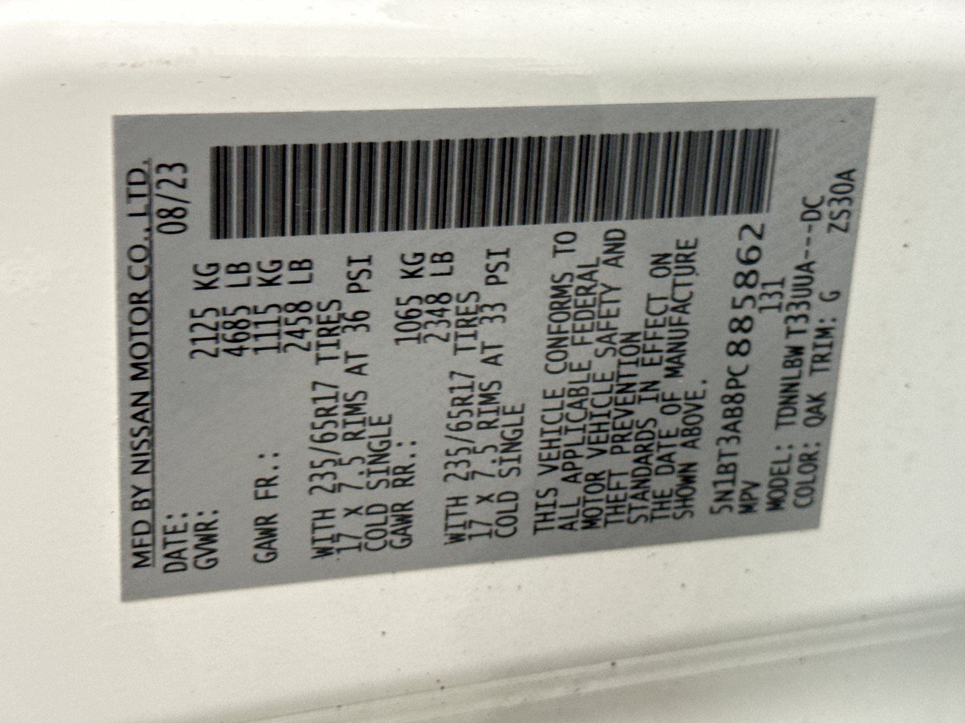 Used 2023 Nissan Rogue S AWD/4WD image 23