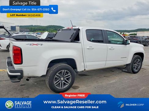 Used 2021 Chevrolet Colorado W/T w/ Custom Special Edition AWD/4WD image 4