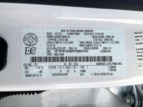 Used 2023 Ford F150 XLT w/ Trailer Tow Package image 31