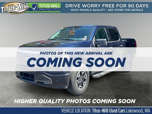 Used 2023 Ford F150 Lightning XLT w/ Tow Technology Package AWD/4WD image 3