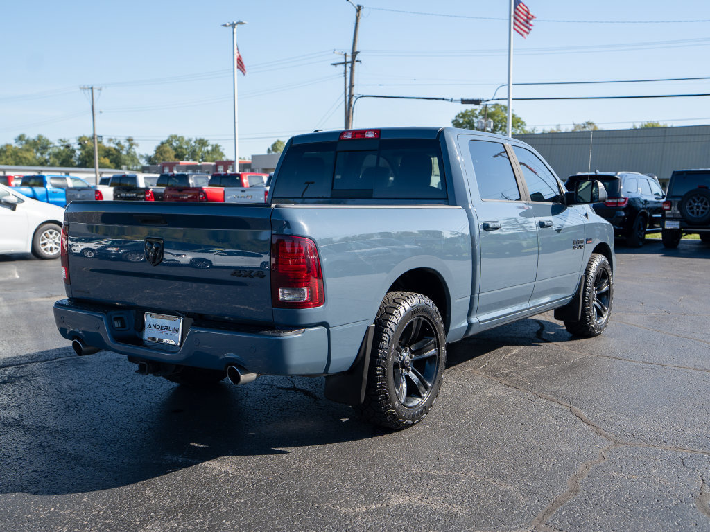 Used 2015 RAM 1500 Sport w/ Ceramic Blue Sport Package AWD/4WD image 6