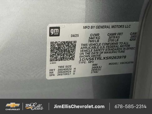 New 2025 Chevrolet Tahoe High Country image 47