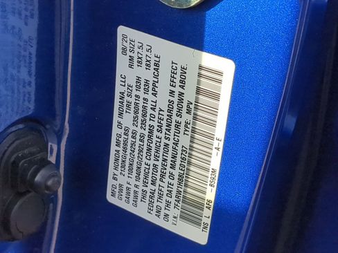 Certified 2020 Honda CR-V EX-L image 34