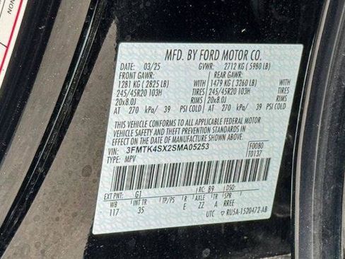 Certified 2025 Ford Mustang Mach-E GT AWD/4WD image 24
