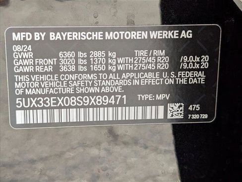 Certified 2025 BMW X6 xDrive40i w/ Climate Comfort Package image 26