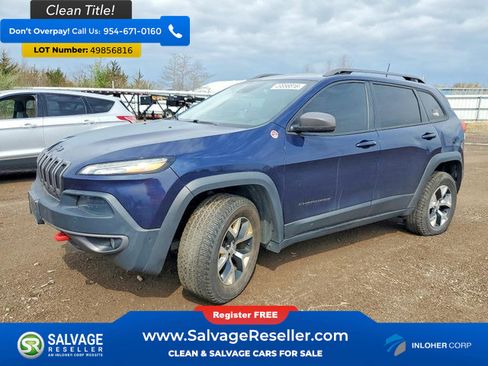 Used 2016 Jeep Cherokee Trailhawk w/ Comfort/Convenience Group image 1