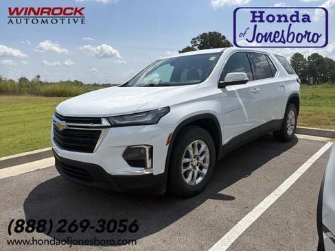 Used 2023 Chevrolet Traverse LS w/ Safety Package FWD image 1